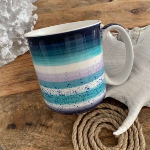 Becher "EIN TAG AM MEER" Keramik 0,35 l