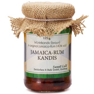 Kandis in Jamaica-Rum braun, 125 g