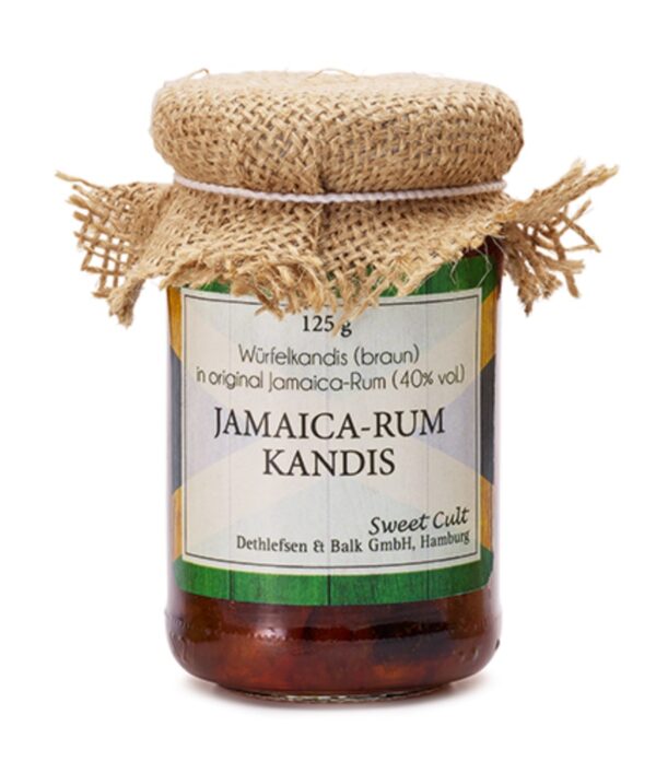 Kandis in Jamaica-Rum braun, 125 g